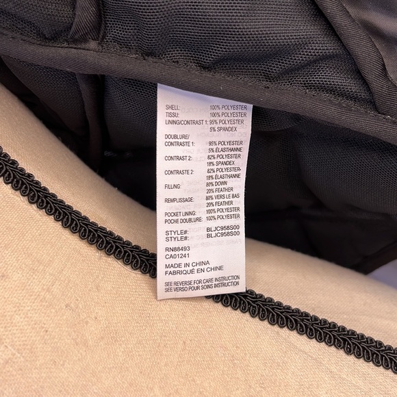 Blanc Noir: Silk like Purple puffy vest - Picture 8 of 9